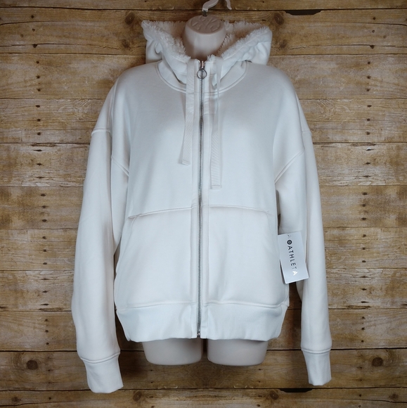 Athleta Cozy Sherpa Reversible Jacket - Picture 3 of 9